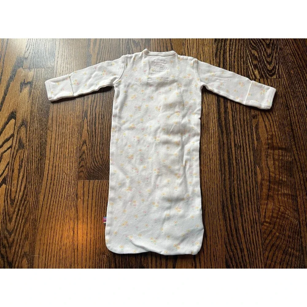Magnetic Me White Sleep Sack with Yellow & Pink Floral Print